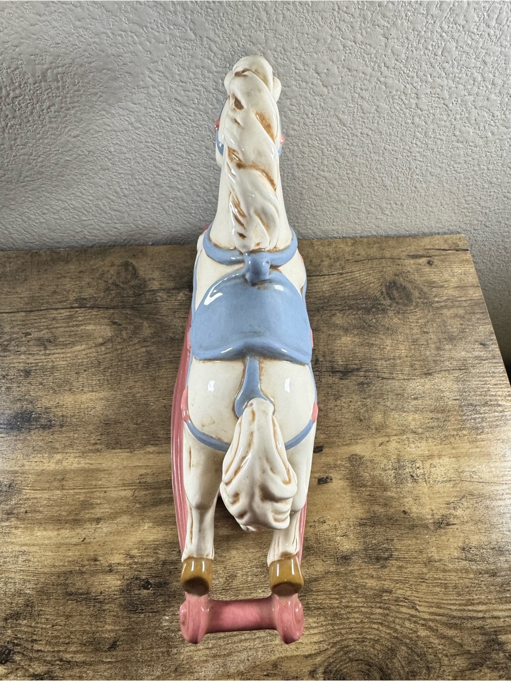 Ceramic Rocking Horse Figurine - Picture 8 of 10